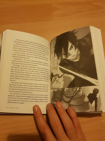 unterschied light novel und normal manga? (Anime)