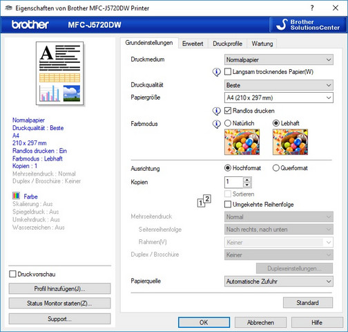 Word 16 Druckt Nicht Randlos Computer Technik Technologie