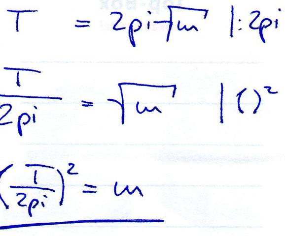 Nach T umstellen - (Mathe, Mathematik, Physik)