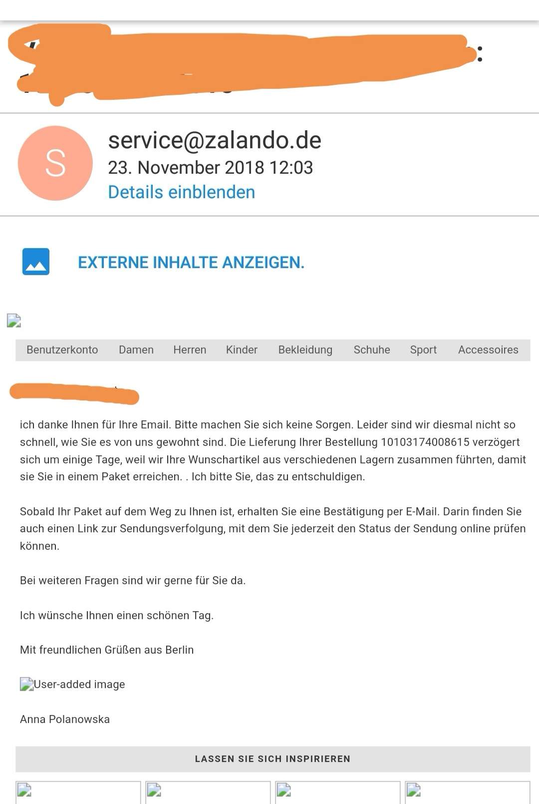 Zalando Bestellung Seit 1 Woche Wartend Zalando Bestellung immernoch auf "wartend", ist das normal? (Versand