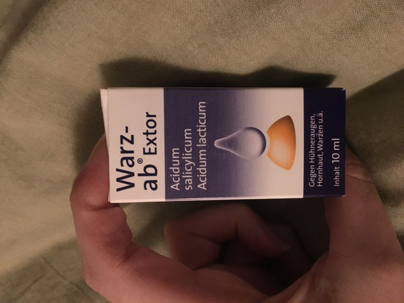 Weiterbehandlung Einer Warze Warzen Warzenbehandlung