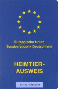 Ausweis - (Hund, Urlaub, Ausland)