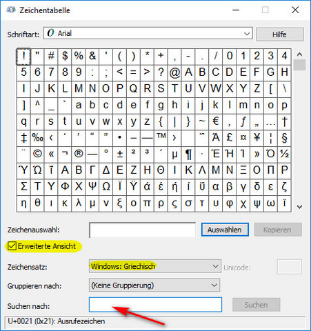Das Zeichen für Ohm bzw Omega schreiben, aber wie? (Computer, Technik ...