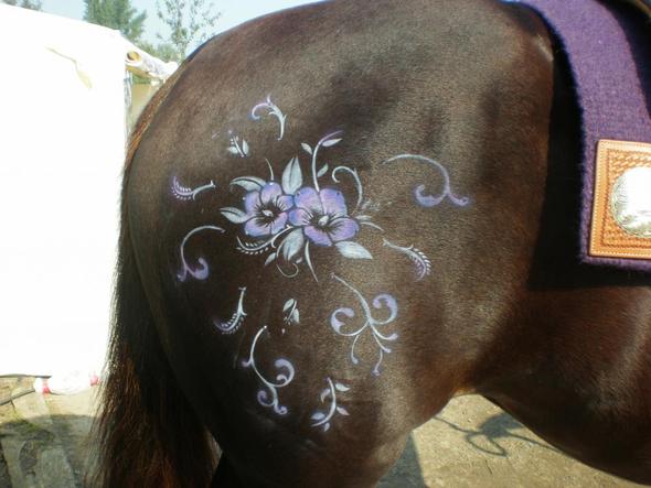 Das wird auch zu filigran sein, um es zu scheren! - (Pferde, reiten, Kunst)