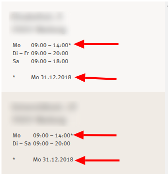 Öffnungszeiten von ROSSMANN: Öffnungszeiten von ROSSMANN:
