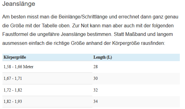 Welche Größe brauche ich bei 1.80 M Körpergröße? (Klamotten)