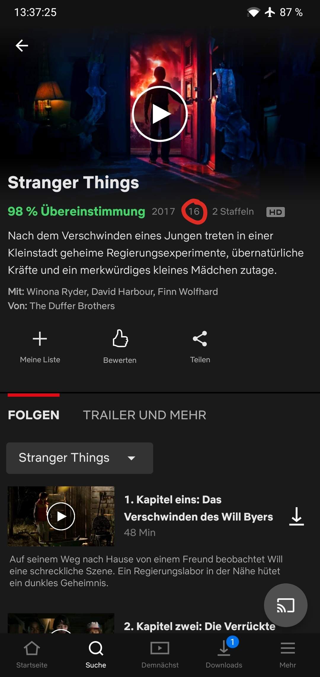 Ab welchem Alter ist Stranger Things?