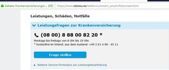 Debeka Rechnung Nicht Erstattet Bre Recht Wirtschaft Und Finanzen Private Krankenversicherung