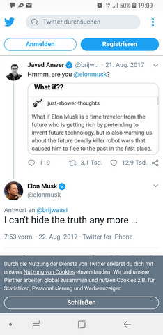 - (Technik, Elon Musk, Tesla)