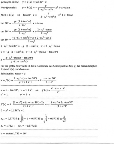 - (Physik, Aufgabe)