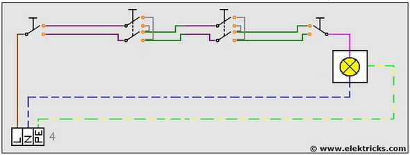Merkwürdige Stromschaltung? (Mathematik, Physik, elektrikproblem)