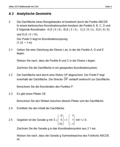 Was Muss Ich Bei Dieser Mathematik Aufgabe Machen Bereich Analytische Geometrie Schule Normal Vektoren