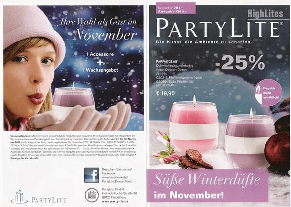 Novemberhighlite Gäste - (Kerzen, Partylite, nepp)