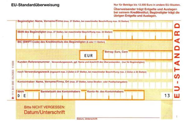 Dauer Überweisung Österreich Deutschland – JSDXNJ