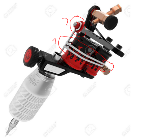 Kann Mir Jemand Bei Meiner Tattoo Maschine Helfen Tatowieren Zusammenbau