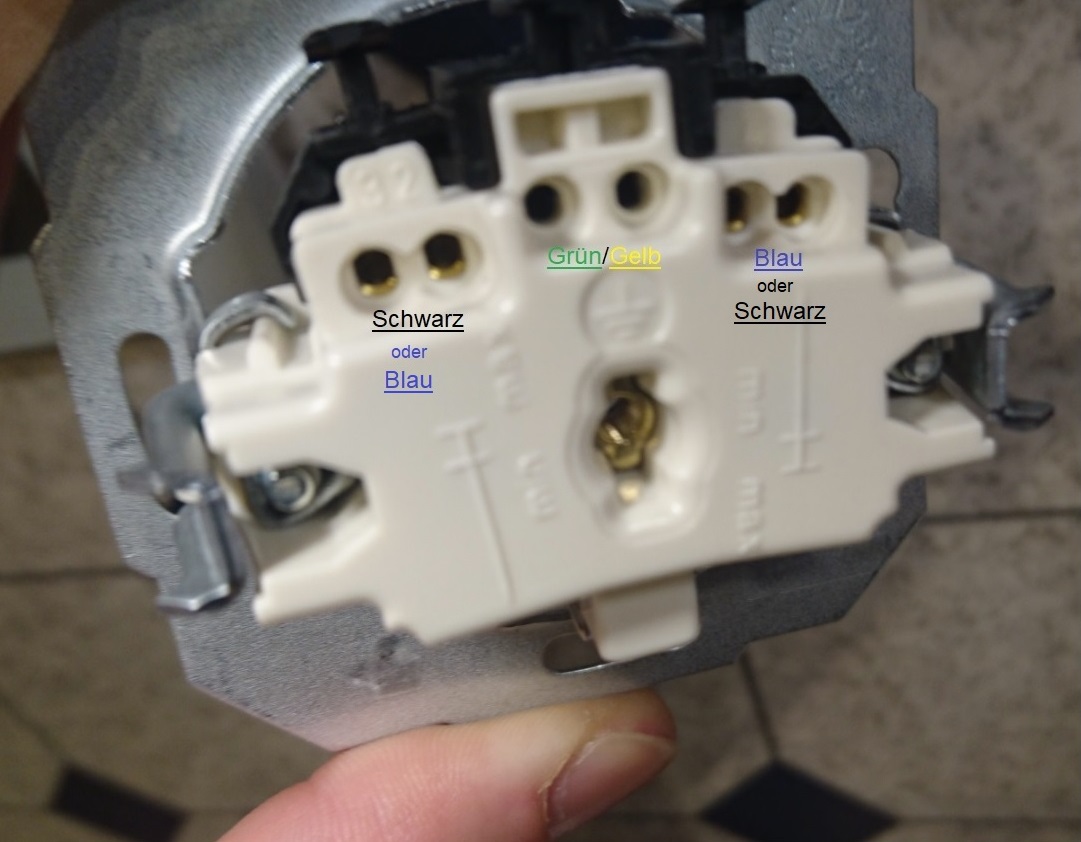 Steckdose modernisieren -> Verkabelung? (Technik, Elektrik, Heimwerker)