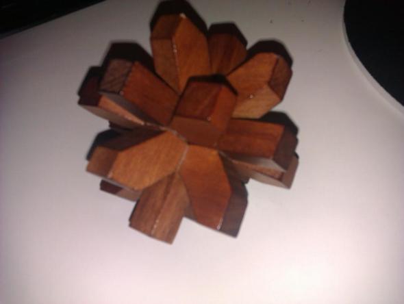 Geduld Knobelspiel Losung Holz Puzzle