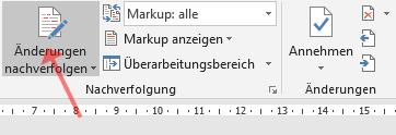 Roter Strich an der Seite bei Word? (Microsoft)