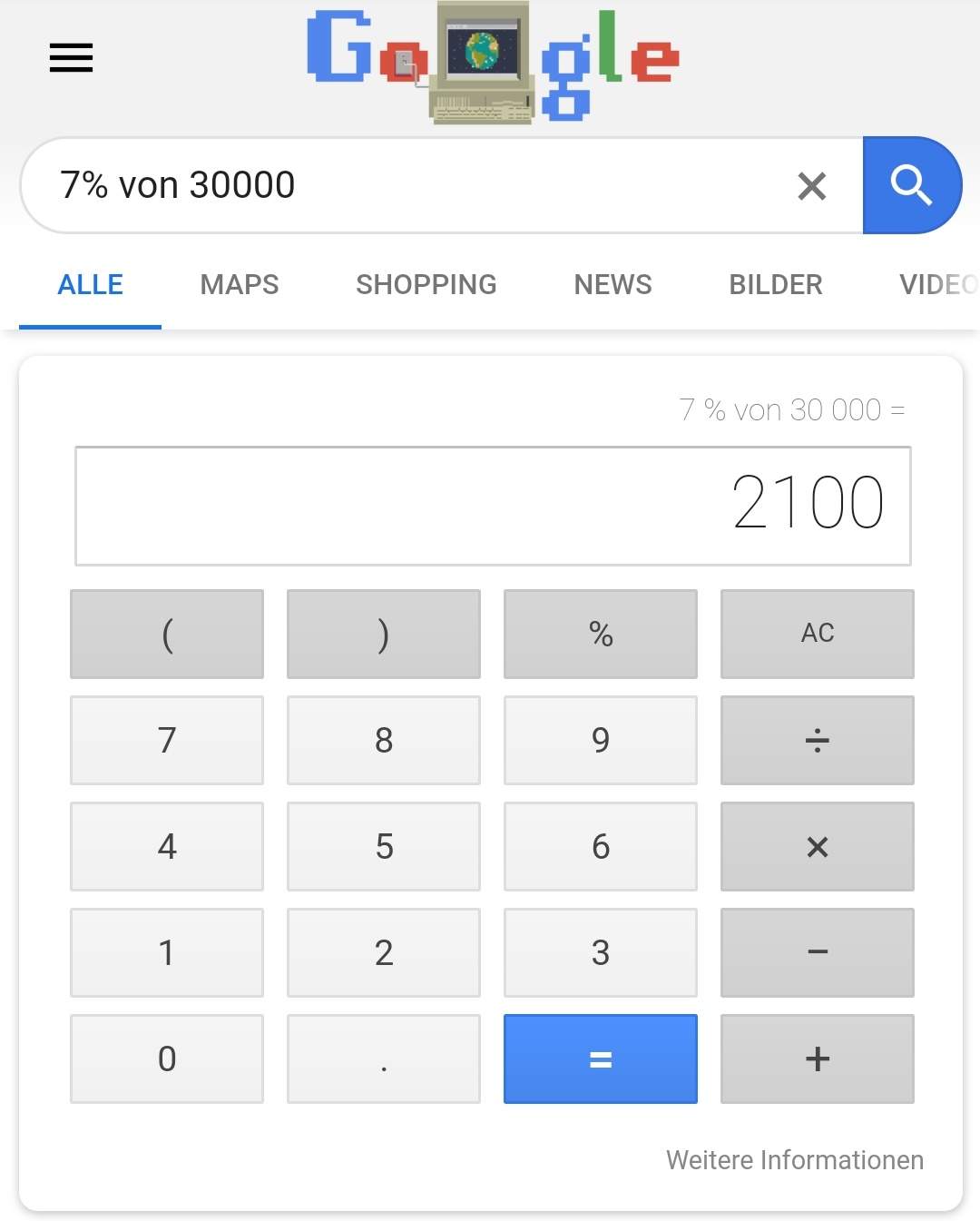 wieviel sind 4 prozent von 30000