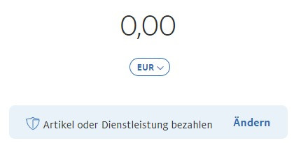  - (Geld, PayPal, Euro)