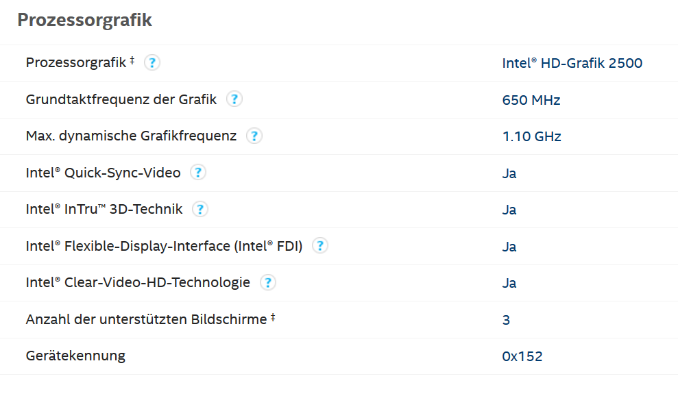 Hat der Intel Core I5 3470 eine intigrierte Grafikeinheit? (Computer ...