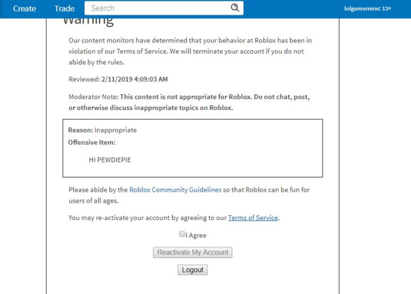 Kann Man Auf Roblox Gebannt Werden