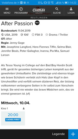 - (Programm, Filme und Serien, Kino)