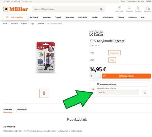 Wo Gibst Das Kiss Acryl Set Nagel