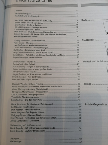 Stadtgedicht Gedichtinerpretation 9 Klasse Gymnasium Schule Deutsch Gedicht