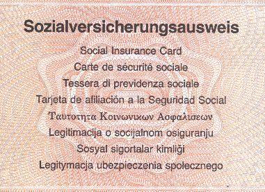 Wo Finde Ich Meine Sozialversicherungsnummer Beruf Sozialversicherung Versicherungsnummer