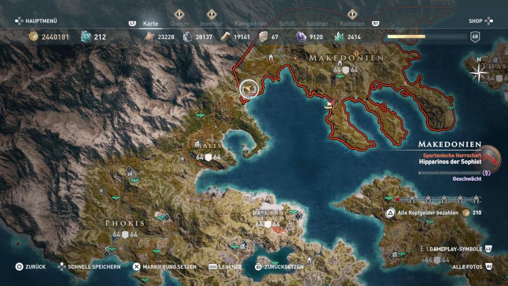 frage zu assassins creed odyssey. orden der ältesten. orden der jäger