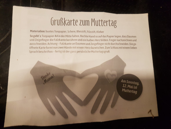 Hat Jemand Ideen Fur Muttertagsgeschenke Muttertag
