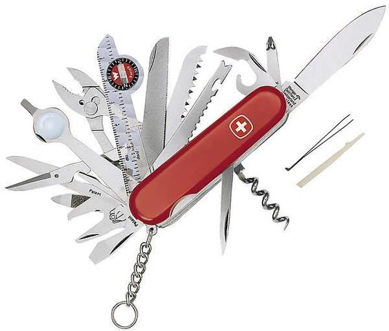 Schweizer Messer mit allem was mann so braucht - (Freizeit, Schweizer Taschenmesser)