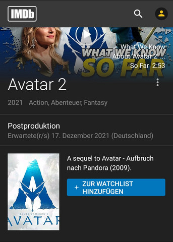 Kommt Avatar 2 Uberhaupt Irgendwann Noch Filme Und Serien