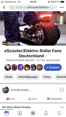  - (Straßenverkehrsordnung, E-Scooter, E-Roller)