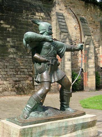 Robin Hood Statue in Nottingham - (Meinung, Robin hood)