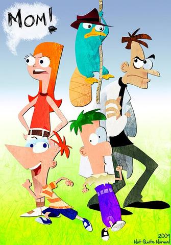 Phineas und Ferb - (Anime, Zeichentrickfilm, Kinderserie)