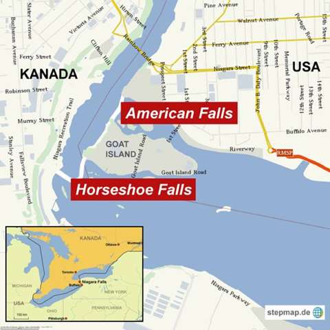 Wem Gehoren Die Niagarafalle Usa Oder Kanada Wasserfall