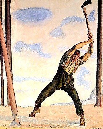 von Ferdinand Hodler (1910)  - (Kunst, Künstler, Malerei)
