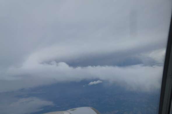 - (Reisen und Urlaub, Flugzeug, Wetter)