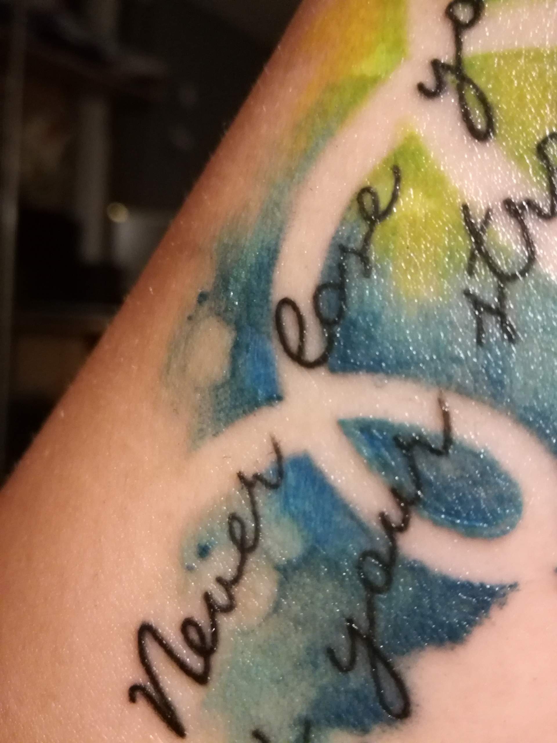 Tattoo Haut löst sich komplett samt Farbe? (Gesundheit und Medizin, Gesundheit)
