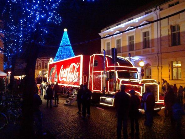 Coca-Cola Truck Potsdam 2011 - (Weihnachten, Cola, Laster)