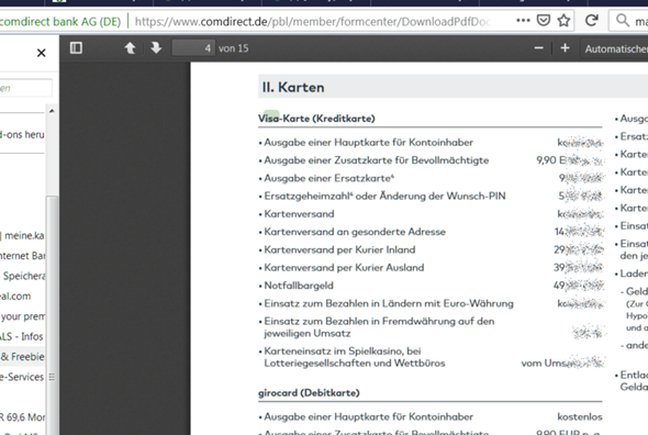 Was Kostet Das Bezahlen Mit Einer Visa Kreditkarte Geld Wirtschaft Und Finanzen Amazon