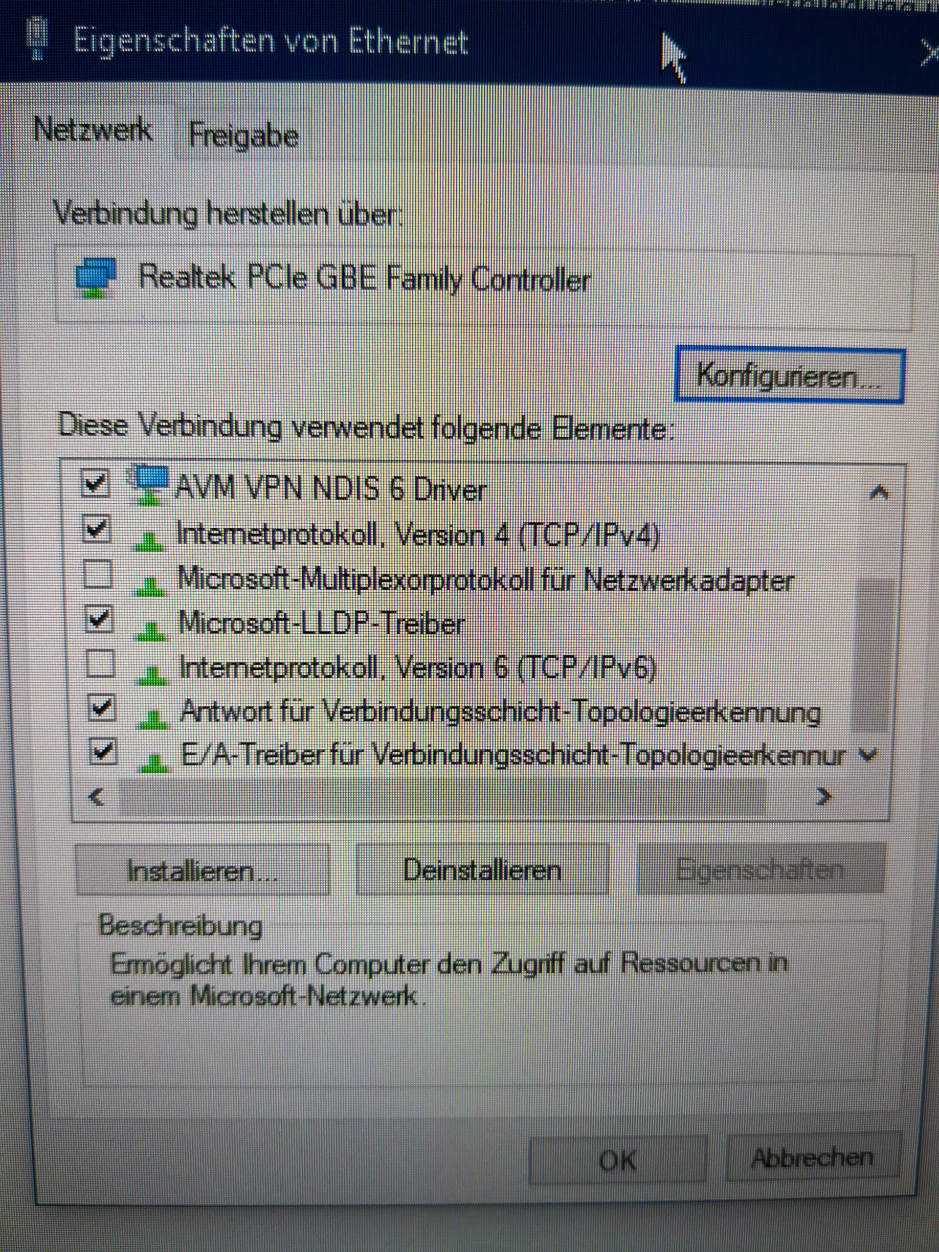 IPv4-Konnektivität kein Netzwerkzugriff? (Computer, Netzwerk)