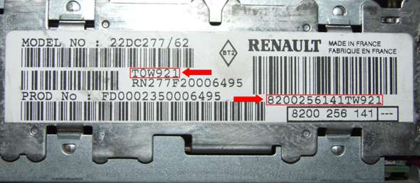 Radio Code beim Renault Clio? (Technik, Technologie, Auto)