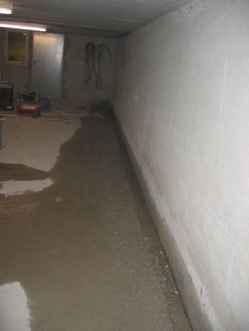 Keller trocken legen von innen (Haus, Hausbau, Handwerker)