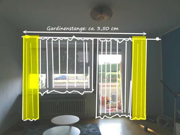 Gardinen / richtig messen? (Vorhang, Wohnungseinrichtung)