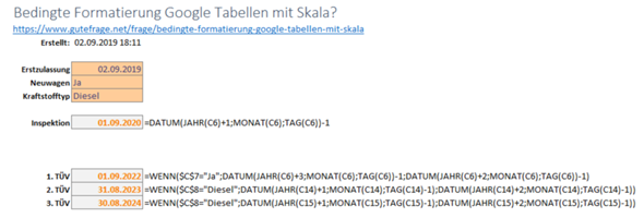 Bedingte Formatierung Google Tabellen Mit Skala Excel Excel