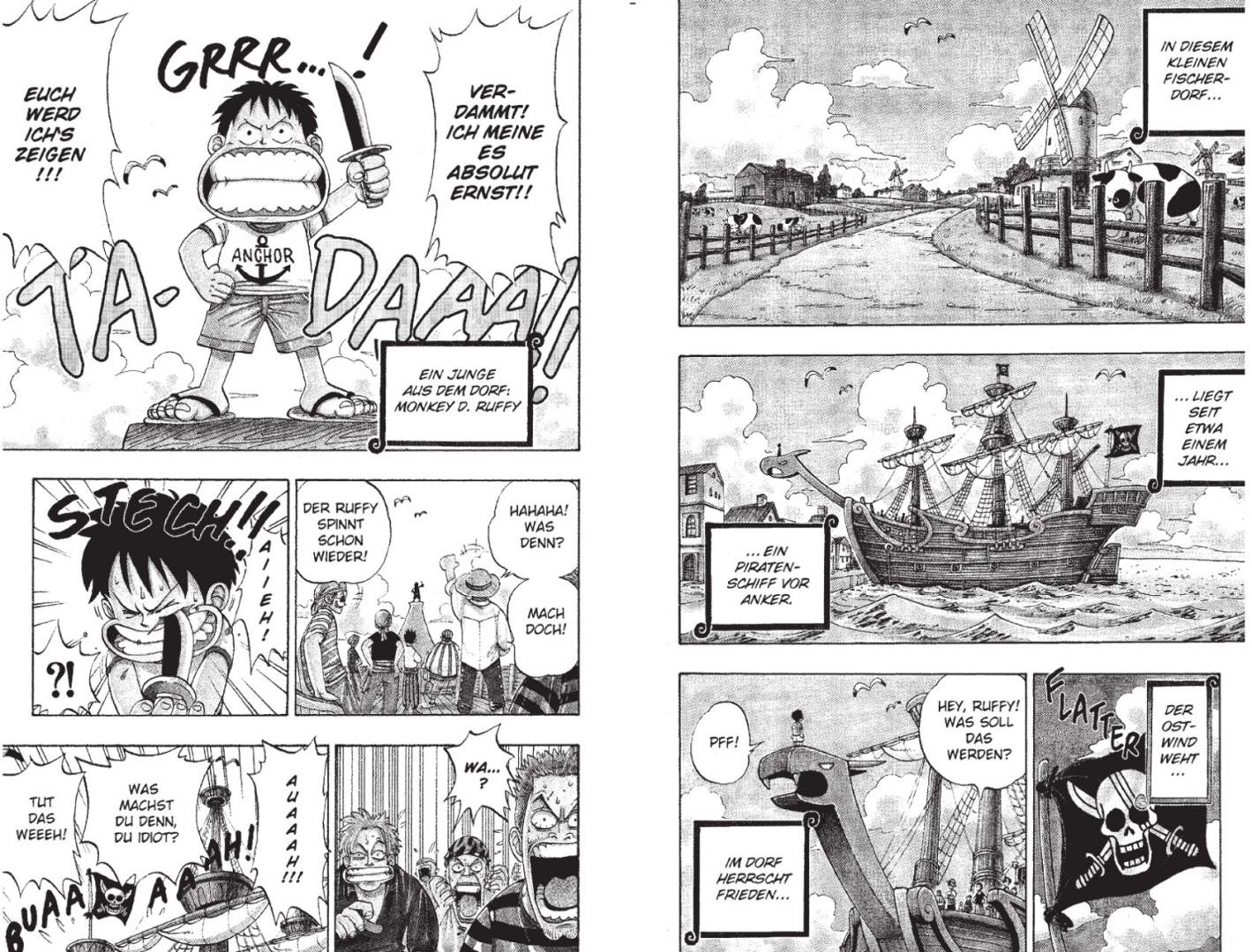 Wie ist ein Manga aufgebaut? (Anime)
