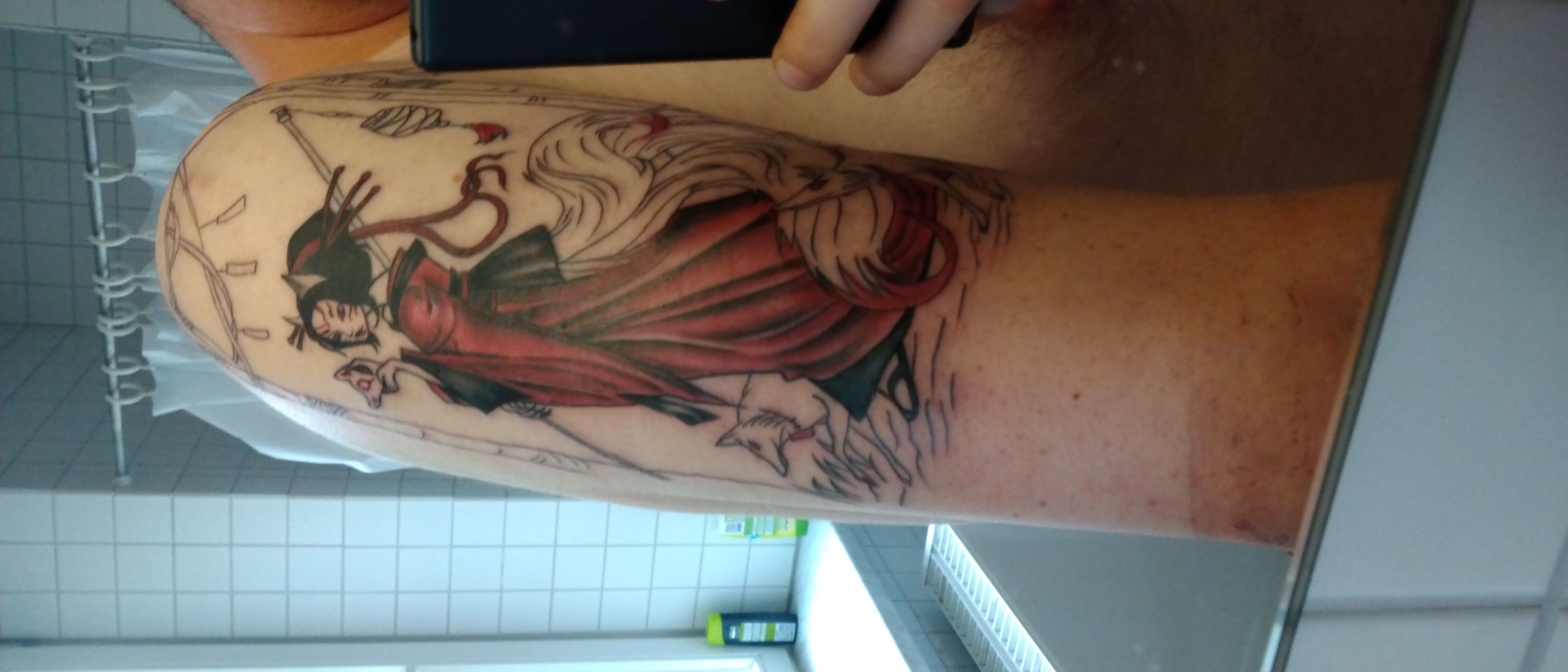 Ausschlag an neuen und ersten Tattoo? (Gesundheit und Medizin)